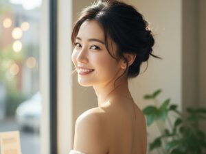 うなじ脱毛の人気デザインはこんなにあるんです!